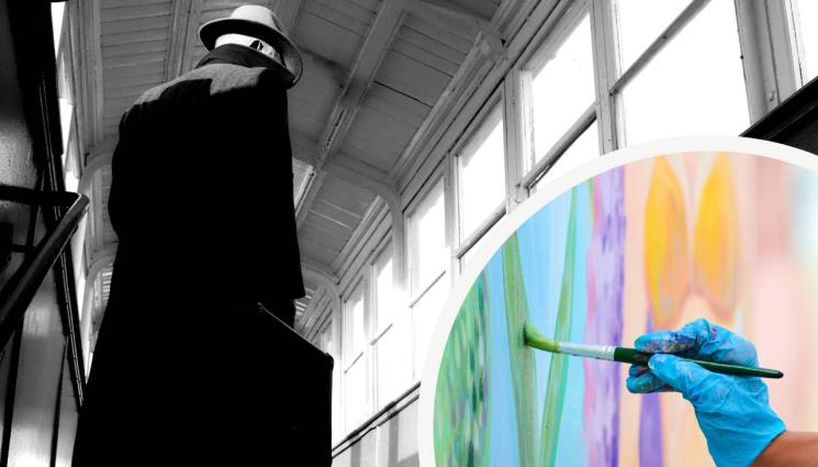 картина - ХУДОЖНИЧКА НА МАФИЯТА: Портрет на кръвожаден бос продаден потайно за сочна сума (СНИМКА)