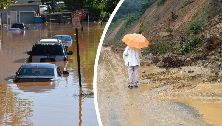 наводнение - ПОД ВОДА! Обилен дъжд наводни Румъния (СНИМКИ)