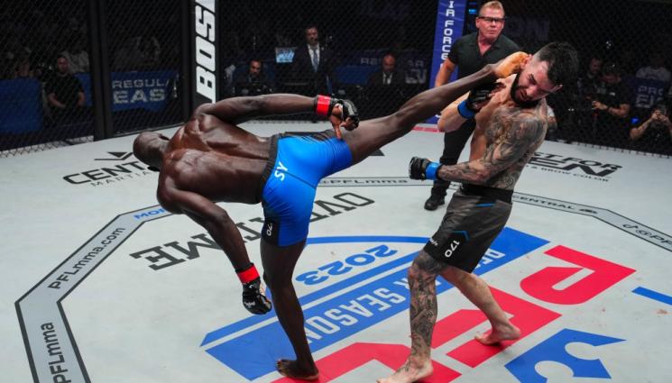 Садибу Си - Не е за хора със слаби сърца - да те нокаутират с 64 км/ч (ВИДЕО 18+)