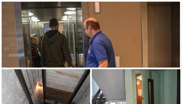 асансьор - ОТ НАЧАЛОТО НА 2024 ГОДИНА: Асансьорът спира, ако няма щит!