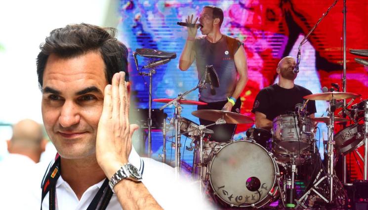 Роджър Федерер - Маестро Федерер пя с любимците си от „Колдплей“ на концерт в Цюрих (ВИДЕО)