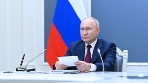 Руският президент Владимир Путин каза на азиатските лидери че руският