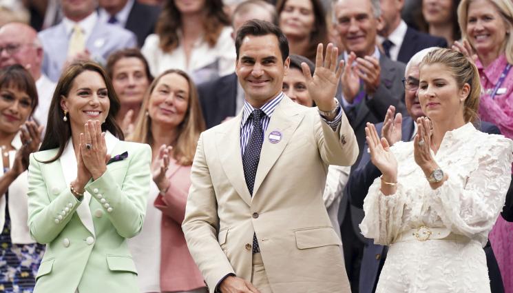 Роджър Федерер - Уимбълдън се преклони пред Федерер