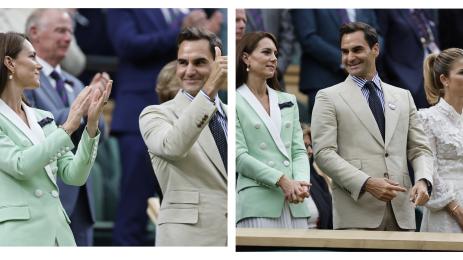 Роджър Федерер Кейт Мидълтън Мирка