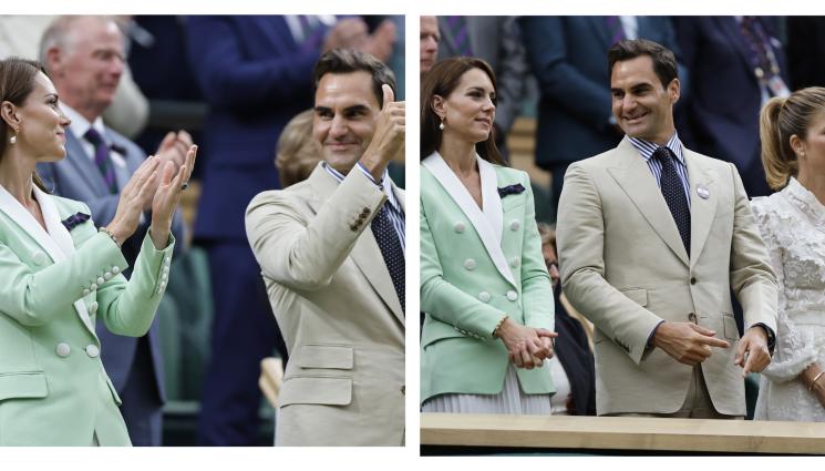 Роджър Федерер Кейт Мидълтън Мирка - РЕВНОСТ: Мирка бясна на Федерер заради Кейт