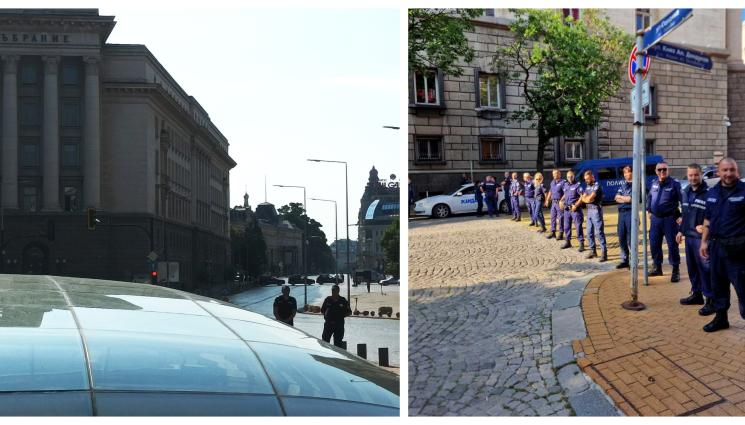 полиция софия - ЗАСИЛЕНИ МЕРКИ В СТОЛИЦАТА! Зеленски впрегна ченгетата ни, отцепиха центъра, и пиле не може да прехвръкне (СНИМКИ)