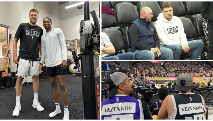 Александър Везенков - В САЩ: Положителна оценка за лятото на Везенков и Кингс (СНИМКИ)