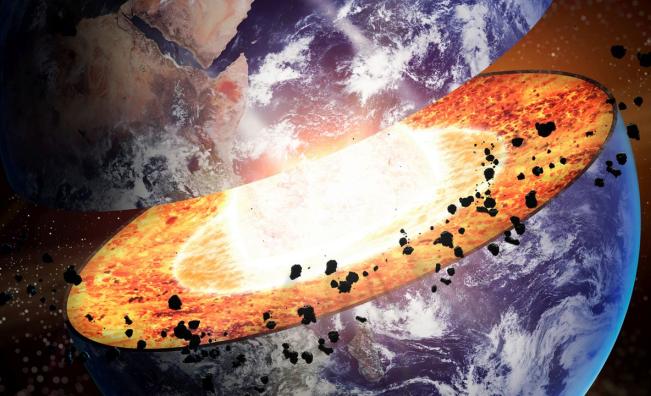 В ядрото на Земята може да има „океани“ от съществен елемент за живота