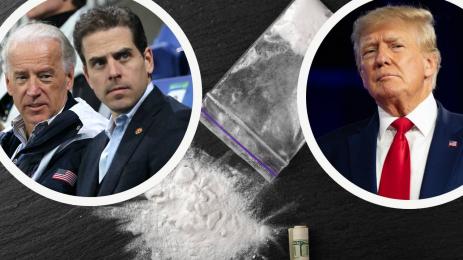 кокаин Джо и Хънтър Байдън Доналд Тръмп