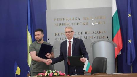 Володимир Зеленски Николай Денков