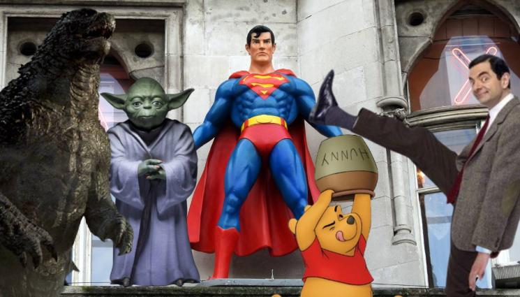 персонажи - Паметници на приказни и филмови герои от цял свят! (СНИМКИ)