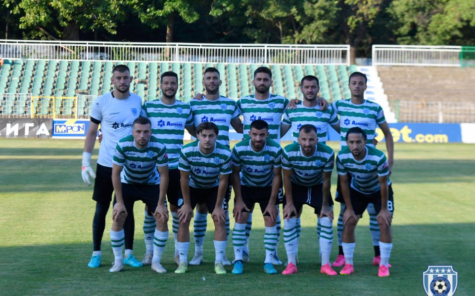 Черно море приключва предсезонната си подготовка с контролна среща утре,