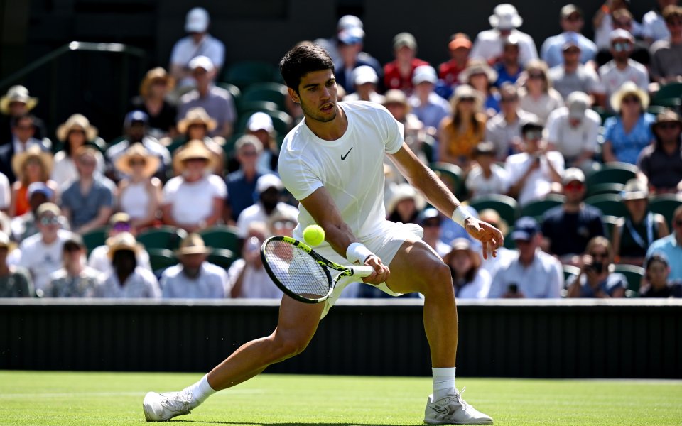 Карлос Алкарас е на първи четвъртфинал на Уимбълдън, след като