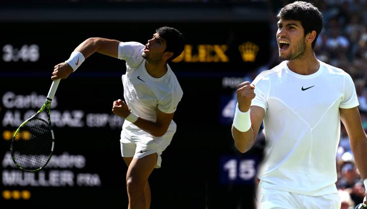 Алкарас Уимбълдън - Алкарас набира скорост: Испанският талант мина през упорит французин