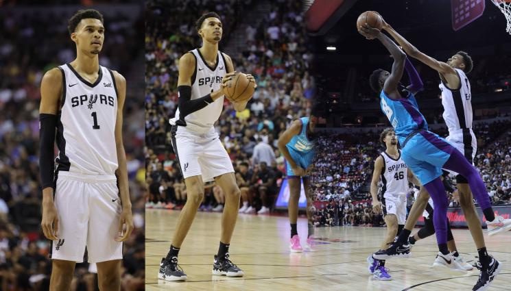 Уембаняма дебют Сан Антонио - ХИЛАВИЧКО Е ФРАНСЕТО: Уембаняма крехък срещу планините от мускули от НБА