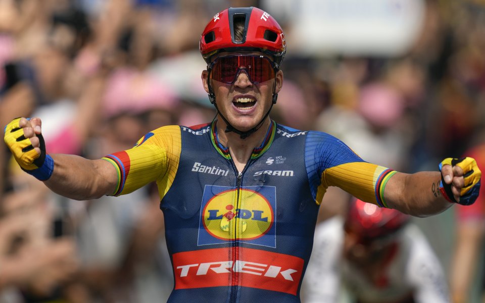 Мадс Педерсен спечели осмия етап от Обиколката на Франция