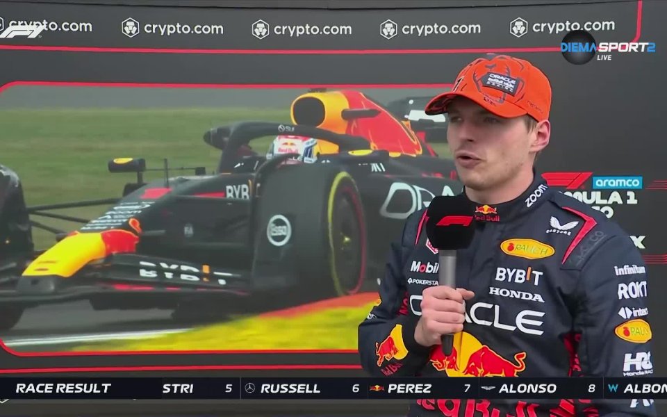 Макс Верстапен спечели шеста поредна победа и общо осма за