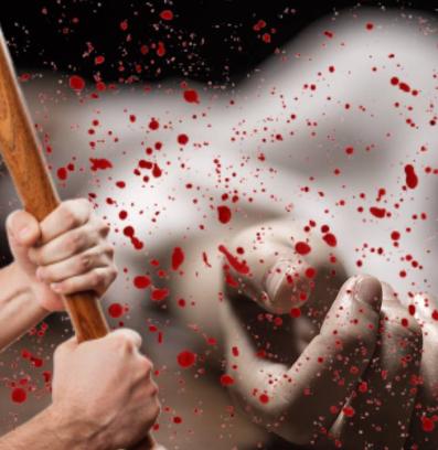 убийство бухалка кръв