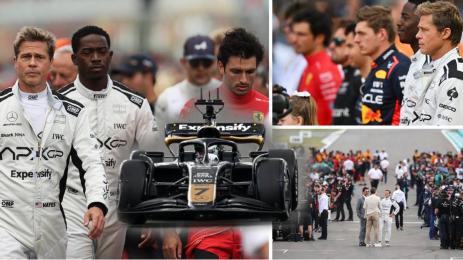 Брад Пит Формула 1