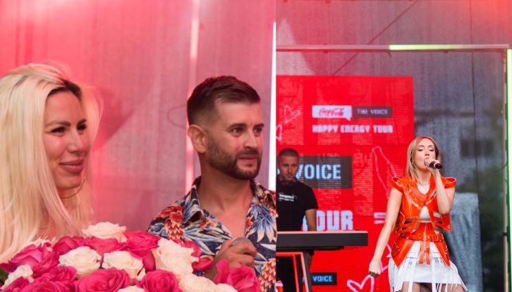 Дара Екимова - Момче предложи брак на сцената  на Coca-Cola The Voice Happy Energy Tour