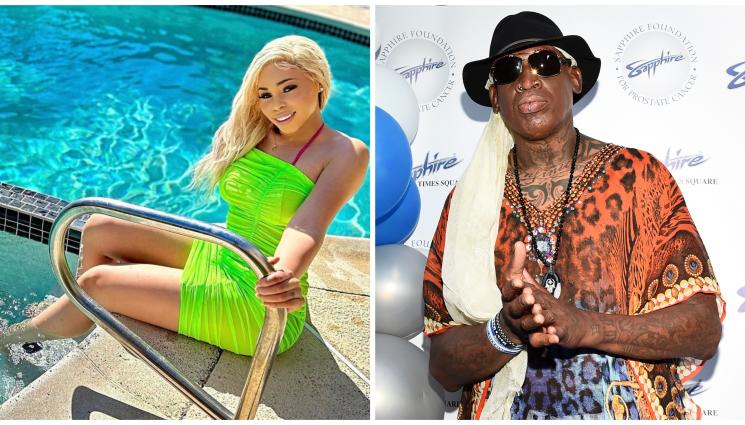 Денис Родман - Родман шашна с татуировка - изрисува си гаджето на лицето