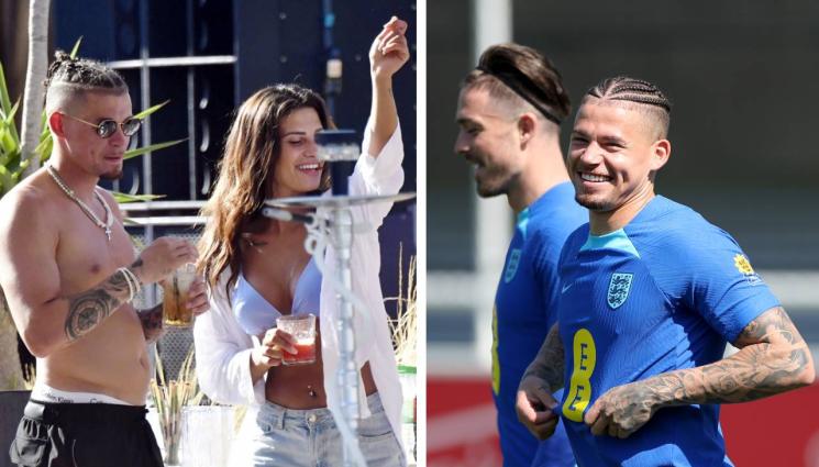 Калвин Филипс - Изловиха халф на Сити да купонясва на плажа на Миконос с бивша участничка на „Мис Италия“