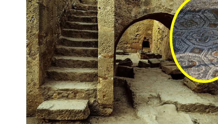 мозайка - ЗАВРЪЩАНЕ В МИНАЛОТО: Археолози откриха римска мозайка на 1600 години