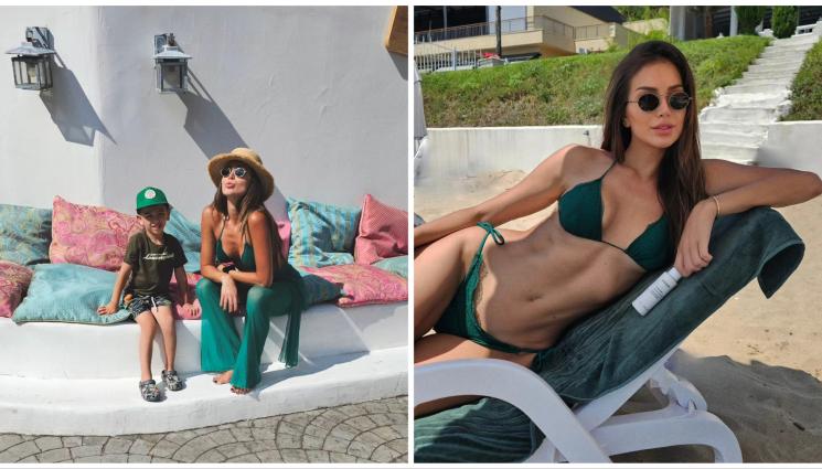 Алекс и Габи - МАЙКА ЗА ПРИМЕР: Алекс Богданска радва сина си Габриел с креативни изненади (СНИМКА)