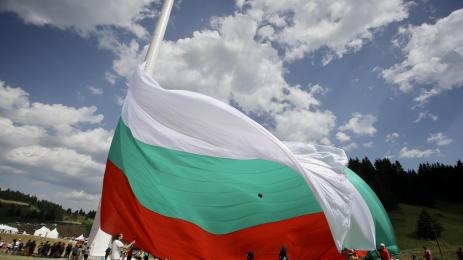 Рожен знаме трибагреник пилон