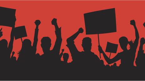 стачка протест