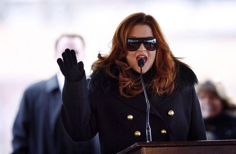 Дъщерята на Елвис Пресли, певицата и текстописец Лиса Мари Пресли