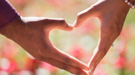 сърце любов