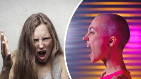 гняв ядосана жена