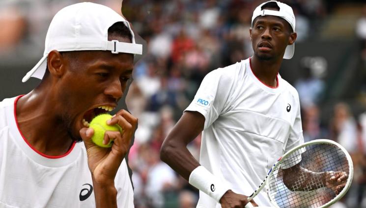 Кристофър Юбанкс - Порнодива се облизва по тенисист