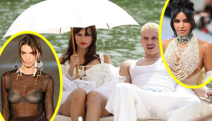 Емили Ратайковски - БАДЖАНАЧКИ: Емили Ратайковски и Ким Кардашиян се сблъскаха на купон (СНИМКИ+ВИДЕО)