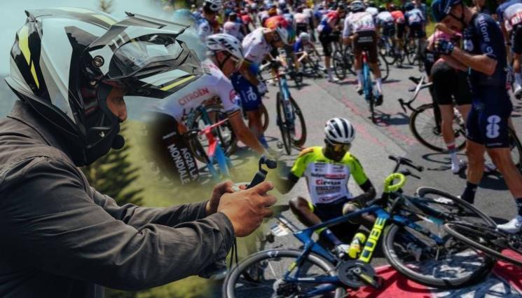 колоездене - Папараци застрашават живота на колоездачите в Тур дьо Франс