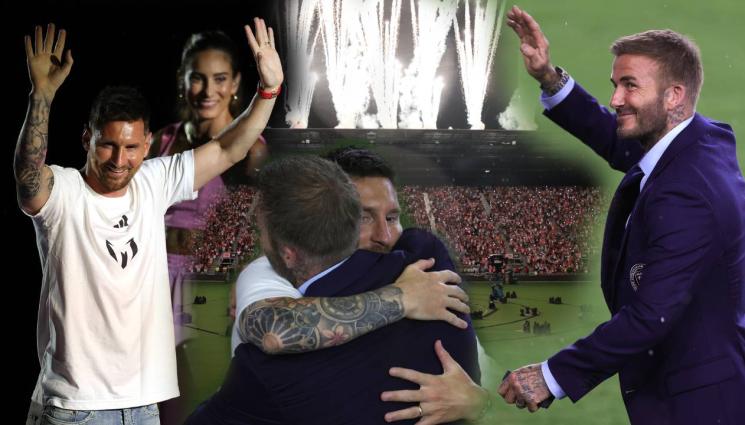 Меси Маями - НАЙ-НАКРАЯ: Буря и грандиозно представяне за Меси в Маями (ВИДЕО + СНИМКИ)