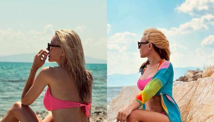 Мария Игнатова - ВДЪХНОВЯВАЩО: Мария Игнатова прави йога за лека нощ (СНИМКА)