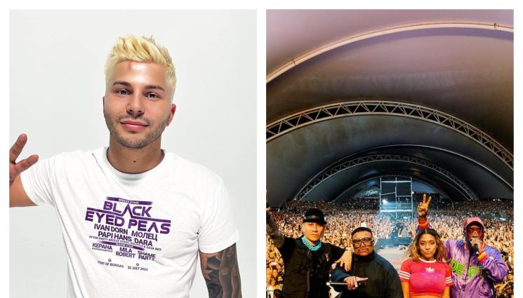 фризьор - ЗА КОНЦЕРТА ИМ: БГ фризьор прави косите на Black Eyed Peas