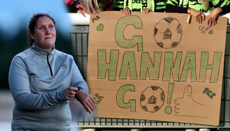 Хана Дингли - Уволниха първата жена старши треньор на мъжки футболен отбор в Англия