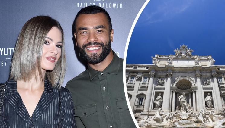 Ашли Коул Шарън Кану - Ашли Коул се жени в Рим