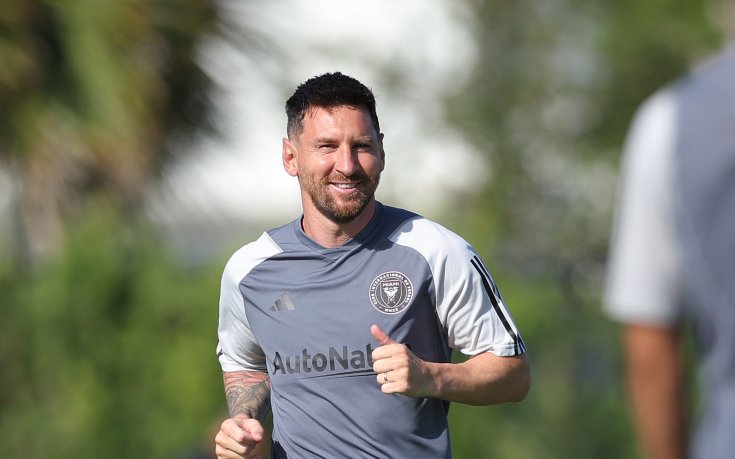 Лео Меси направи първа тренировка с Интер Маями (видео + галерия)