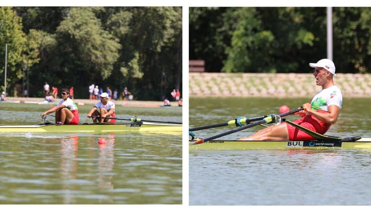 Иван Янкулов Цветомир МалиновЕмил Нейков - България с първа лодка на полуфиналите, Нейков на репешаж