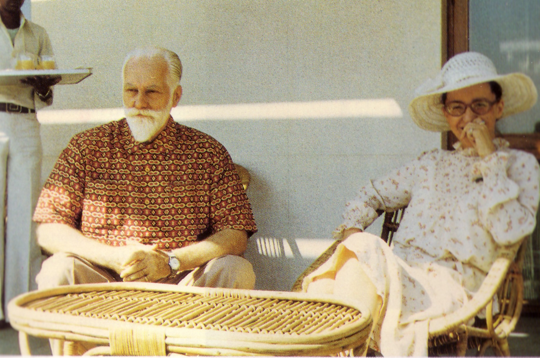 Людмила Живкова и Светослав Рьорих