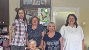 Славка Попова от Добрич празнува своя 101 ви рожден ден