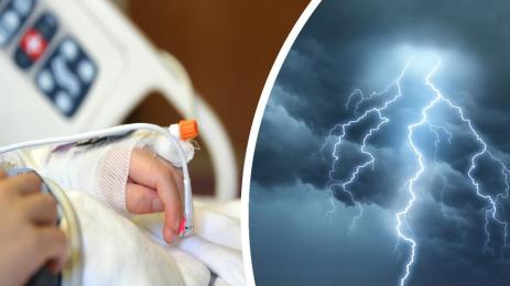 дете мълния гръмотевица