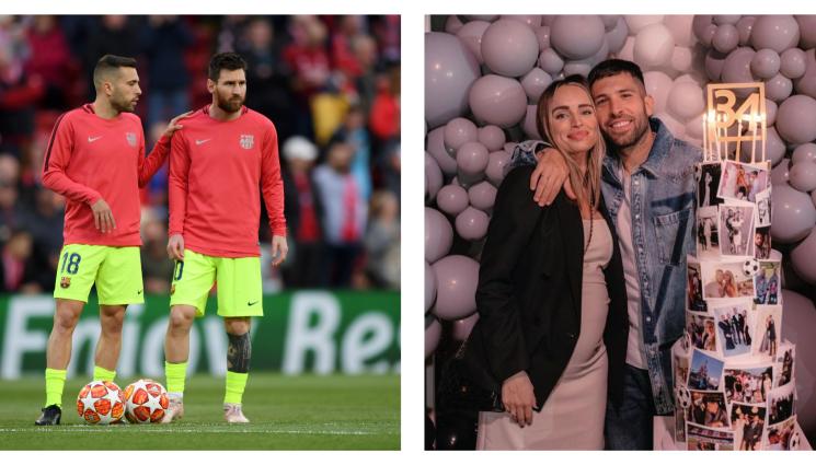 Жорди Алба Ромарей Вентура - Хеттрик от бебета за авер на Меси