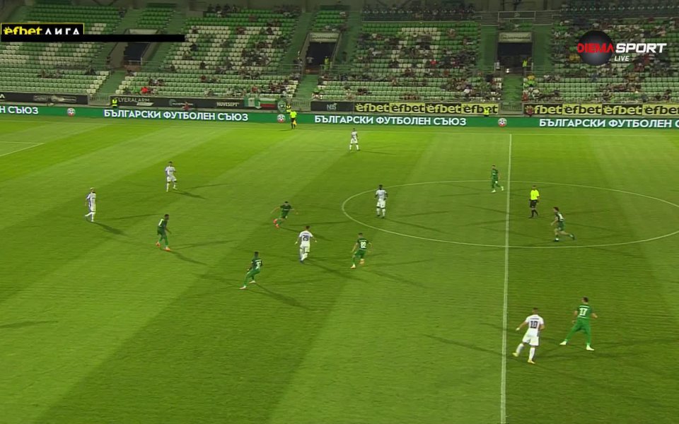 Нямаше и 20 секунди след подновяването на играта през втората