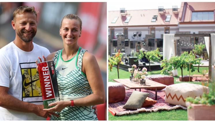 Петра Квитова Иржи Ванек - Квитова се омъжи за треньора си във ферма