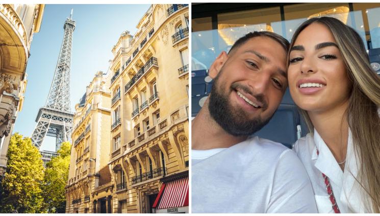 Джанлуиджи Донарума - Жената на Донарума се сбогува с Париж